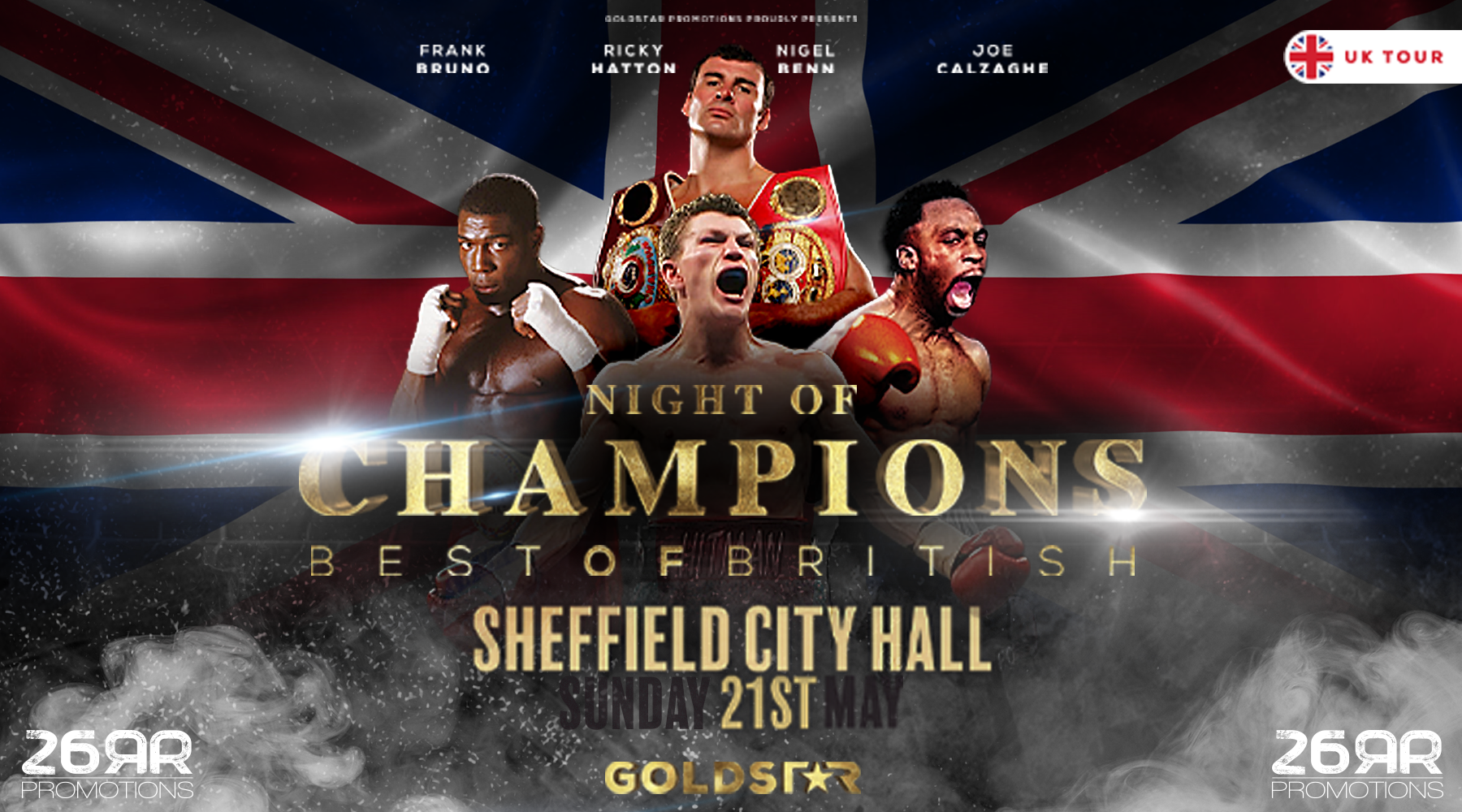 A Night of Champions Sheffield City Hall Sunday 21st May 2023